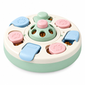 Interactive Puzzle Feeder Cat Toy on white background